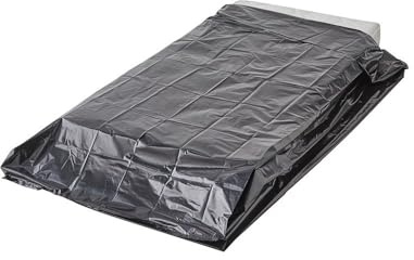 Pack and Move – Schutzhülle für Einzelmatratzen – 100 x 230 cm – einfaches Verschließen – Wasser- und staubdicht