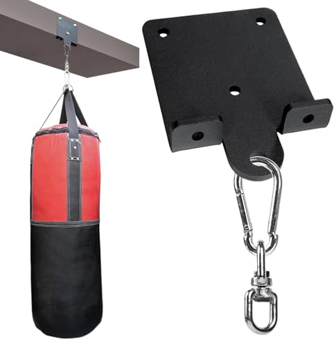 Wand-Deckenhalterung für schwere Taschen, Halterung für robuste Taschenaufhänger | Rotierender robuster Taschen-Wandhaken,Boxsack-Aufhänger für Sparring, Muay Thai