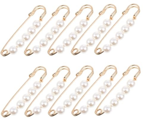 VALICLUD 20pcs Sicherheitsbrosche Hosen Sicherheitsbrosche Kleid Festen Clip Kleidung Brosche