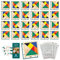Tangram Legno Bambini Pack 25 con 25 Sacchetti Regalo e Guida Digitale – Regalini Fine Festa Compleanno Bambini | Gadget Compleanno Bambina, Gadget Compleanno Bambino | Tangram Bambini Compleanno