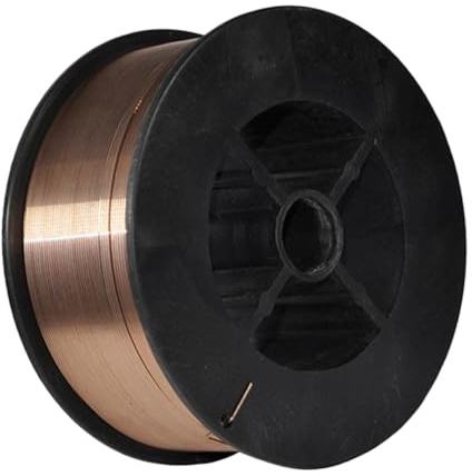 FUNOMOCYA 1Rotolo Filo Saldatura al Carbonio Bobina da Gas per Saldatrice Mig Mag Strumento Saldatura Resistente e Affidabile per Progetti Vari