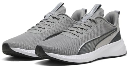 PUMA Scarpe da Running Flyer Lite 3 41, Gray Echo Shadow Black Silver