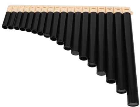 SWOOMEY Flauto di Pan per Principianti e Professionisti 16 Tubi in Abs per Banda Scolastica e Performance Musicali Tradizionali, Kit di Apprendimento e Esercizio