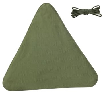 ROMISBABA Outdoor Tripod Stool with Thickened Canvas Portable Camping Seat for Fishing Barbecue Hiking Lightweight and Stable for Easy Carry and Storage