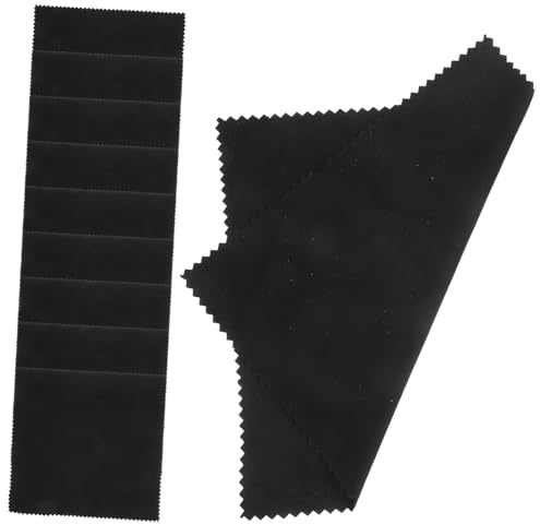 SUPVOX 10piezas Paño de Limpieza para Instrumentos Musicales Paño para Pulir Guitarras para Limpiar Pianos para Guitarra Violín y Piano Material de Limpieza