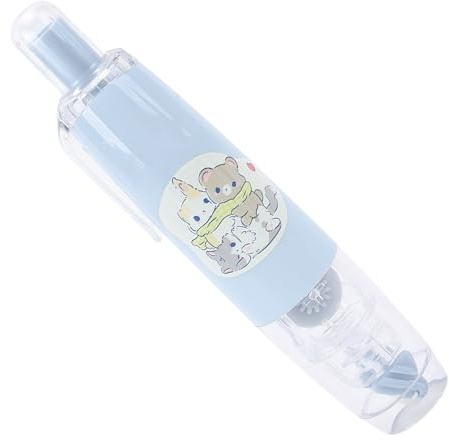 Smandy Doppelseitiger Klebebandabroller, Nachfüllbar, Starke Haftung, CR 545, Blau, für Scrapbooking und Basteln