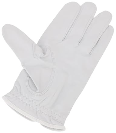 Fabater Golfhandskar, Vänsterhänt Klubbhandske Premium Fårskinn, Helfingerhandske med Andningsbar Design för Vuxna Junior Barn Ungdom Pojkar Flickor (L)