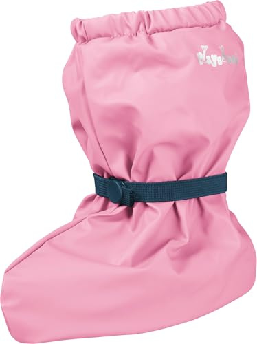 Playshoes Unisex babyregnfötter med fleecefoder i olika färger, Oeko-tex standard 100 krypskor, Rosa rosa 14 - Medium