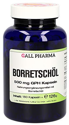 Gall Pharma Borretschöl 500 mg GPH Kapseln, 1er Pack (1 x 180 Stück)