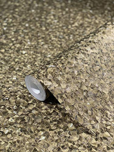 marburg Tapete Gold Klassisch Kollektion Glööckler Imperial Schlafzimmer Wohnzimmer oder Küche Made in Germany 10,05m X 0,70m 52556 BEKANNT AUS DEM TV!
