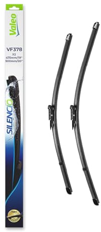 Valeo Silencio 2x Limpiaparabrisas VF378 - Delanteras - 475 mm / 500 mm