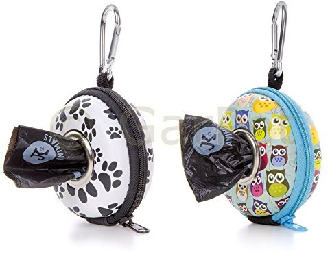 JK Kotbeutelspender inkl. 1 Rollen Hundekotbeutel Kotbeutel Hundetüten Spender