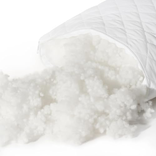 Creato Füllwatte, Kissenfüllung, Soft Flocks 900g, Weiß, 0.9 kg, Waschbar bis 90°C, Geruchsneutral und staubfrei, Super zum Stopfen von Kuscheltieren