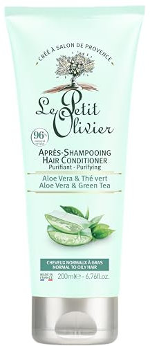 Le Petit Olivier Hair Conditioner Purifying - Aloe Vera and Green Tea for Women 6.76 oz Conditioner