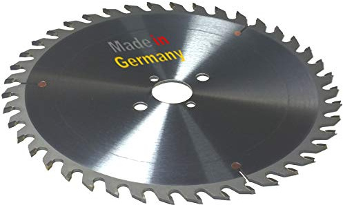 Wechselzahn Sägeblatt 250 x 30 mm UW mit 42 Z HM-Zähne Tischkreissäge Wippkreissäge sowie Kunststoffe, Holzplatten, Spanplatten, PVC, Pressholz, Kreissägeblatt 250 mm x 30mm x 3,2 mm Z 42