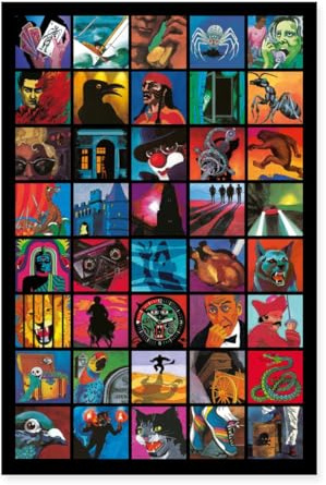 Spreadshirt Die Drei Fragezeichen Covermotive Wandbild Poster 60x90 cm