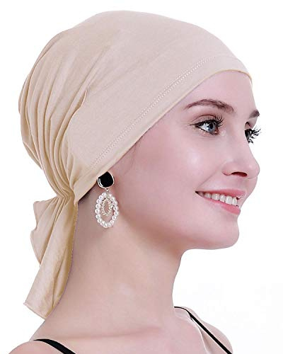 osvyo - Foulard in bambù per donne affette da alopecia e per pazienti oncologici, in confezione sigillata, Taglia unica