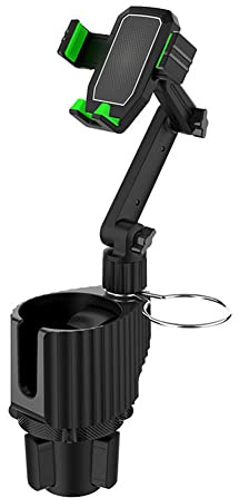 Supporto Portabicchiere Per Auto, Porta Cellulare Multifunzione 2 in 1 Portabicchieri Per Auto Per Smartphone Portabicchieri Per iPhone, Smartphone E Telefono Cellulare