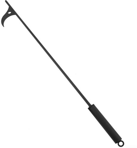 101,6 cm Feuerzange, stabiler Eisen-Feuerhaken, unverzichtbares Kaminzubehör für Feuer und Kamine
