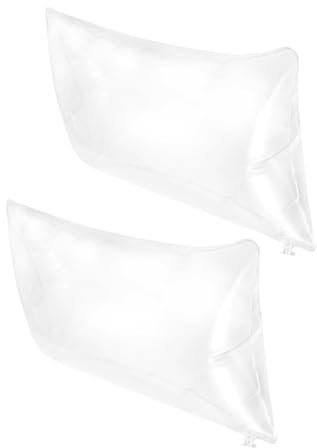 CIYODO 2stücke Aufblasbare Kissen PVC Campingkissen Für Reisen Auto Und Outdoor Ergonomisches Kopf Nackenstützkissen Und Tragbar