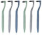 LAKJUOZ 6 Pezzi Rimozione Tartaro Denti, Smacchiatore Denti Professionale, Pulizia Denti, Rimuovi Tartaro Denti, Tooth Stain Eraser, Gli Strumenti Per La Cura Dei Denti, Per Tè, Caffè, Tabacco