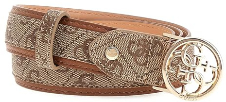 GUESS Kerima Adjustable Pant Belt H30 W95 Latte Logo - kürzbar