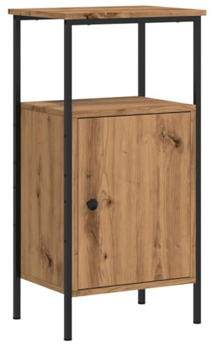 vidaXL Nachttisch Artisan-Eiche 41x31x80 cm Holzwerkstoff