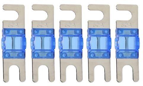 Mini ANL Autosicherungen Mini Auto Stereo Audio AFS Sicherung 30A, 40A, 60A, 80A, 100A Autosicherung Sicherungen 5St(60A)