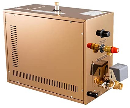 Generador de vapor para Sauna, Generador de ducha de vapor automático comercial Generador automático de acero inoxidable Generador de vapor Sauna Room Máquina de baño de vapor for la sala de spa Contr