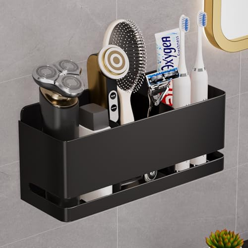 YESENT Electric Toothbrush Holder, Wall-Mounted Toothbrush Holder,BK 3 slot