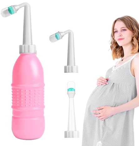 Personal Cleansing Bottle - Hygienic Reusable Feminine Washer | Soft-Touch Intimate Care System for Gentle Cleansing, Compact Travel-Friendly Design with Leak Proof Cap for Discreet Use
