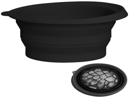 Ice Bath Bowl for Face | Reusable Cold Plunge Silicone Facial Mould | Foldable Ice Facial Bowl for Beauty Skin Care, Puffiness, Reddish Relief