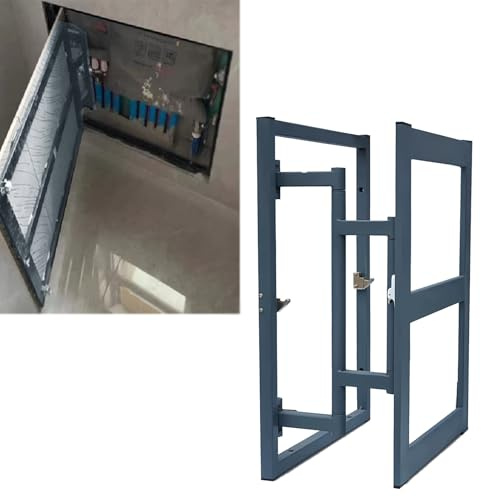 EXCLURA Revisionsklappe Verdeckte, Fliesenverwendbare Revisionsklappe mit Stahlrahmen, 30x30 35x35 40x40 cm, Abdeckplatte für Sanitär-/Elektroinstallationen, Inspektionsluke(20x20in/50x50cm)