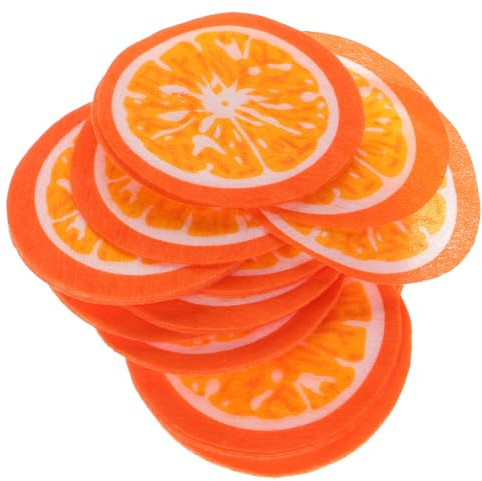 SOESFOUFU Mascarillas Faciales de Papel Diseño de Naranja 50 Unidades Almohadillas Redondas para Rostro y Cuello Hidratantes para Cuidado Facial y Tratamientos de Belleza Spa