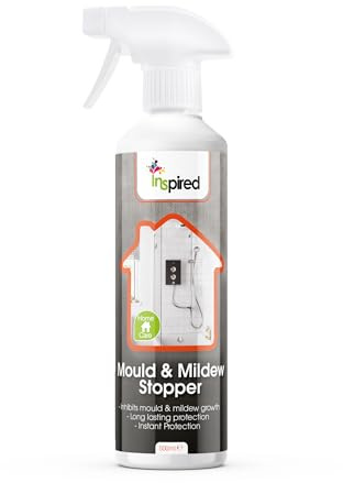 Inspired Mould and Mildew Stain Stopper Spray | Removes Mouldy Stains From Most Surfaces 500ml