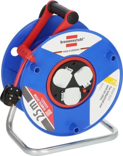 Brennenstuhl 1208853 Garant Bretec Kabeltrommel 25 m H05VV-F 3G1,5