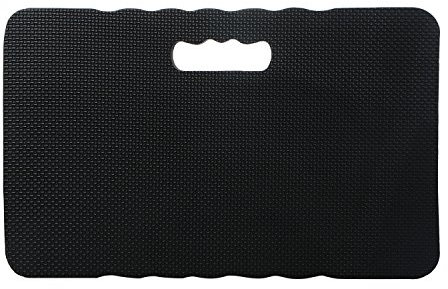 Dysetcs Dickes Kniepolster aus Schaumstoff, für den Garten, Yoga-Matte, Badewanne, Boden-Kniepolster, Kissen für Arbeit, Garten, Yoga, Übungen, Bauübungen, Schwarz