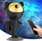 BestYiJo LED Astronaut Sternenhimmel Projektor, Spaceman Galaxy Star Projektor Nachtlicht, Astronaut Projektor, Schwarzes Gold Samurai mit Fernbedienung LED Night, 360 ° Rotieren(Schwarzes Gold)