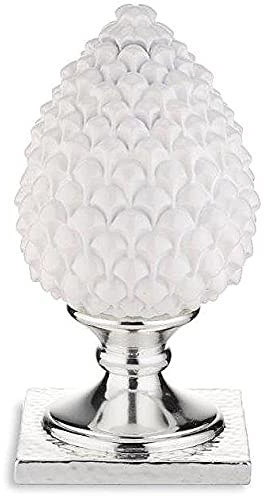 Valenti Argenti Pigna Portafortuna Colore Bianco Misura 13 cm Casual cod. R 17312 1 BI