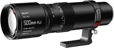 TTARTISAN 500mm F6.3 Téléobjectif pour Appareil Photo Full Frame Photographie animalière pour L Mount