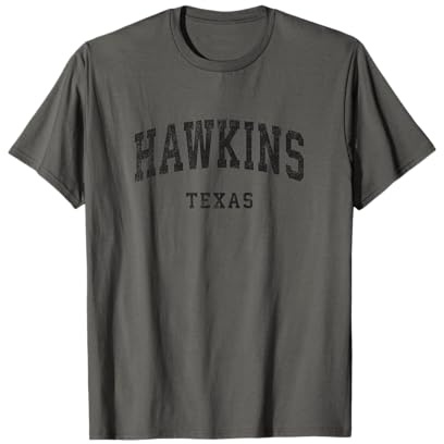 Design sportif vintage Hawkins Texas TX T-Shirt