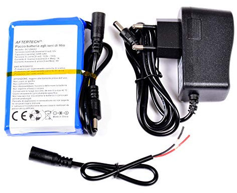 AFTERTECH PACCO BATTERIA PILA 12V 4200mAh 4,2Ah RICARICABILE AL LITIO 95x60x20mm F2D3