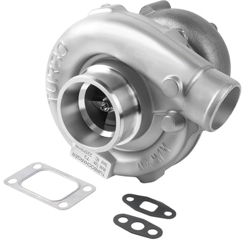 Autodevil Turbo-Turbolader kompatibel mit T04E T3/T4 0.57A/R 48.1 TRIM 400+HP Boost Stage III Ladegerät 1.5L-2.5L Motor ersetzt Teil
