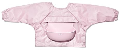 OXO Tot Sleeved Roll Up Bib - Blossom