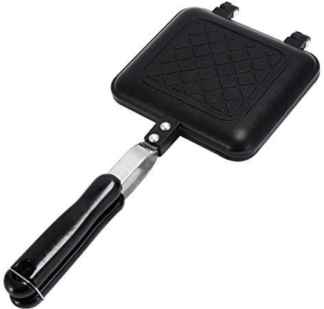 SHOWERORO Household Sandwich Baking Pan Non-Stick Baking Tins Sandwich Maker Grill Practical Cookware for Kitchen