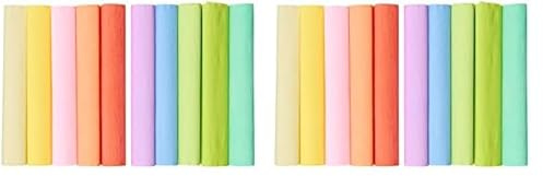 Krepppapier 25x200 cm Pastellfarbenmix 20er Pack, Pastell-Mix