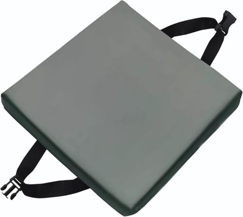 uyeoco Waterproof Square Kitchen/Office Seat Cushion 5cm Thick,25/30/35/40/45/50/55cm Square Stool Cushion, Garden Chair Pad with Removable Cover for Dining Kitchen Bar Chairs(Color 2,35x35x5cm)