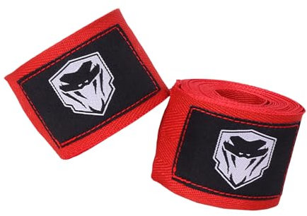 Kelisdi 2 Stück 3/5 m Boxbandage, Boxbandage, Muay Thai, lange Handgelenkbandagen