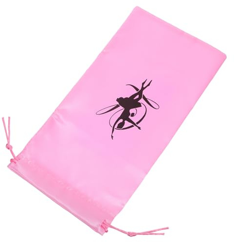 Beaupretty Canvas Ballettschuhbeutel mit Kordelzug Abriebfester Tanzschuh Aufbewahrungsbeutel für Spitzenschuhe Tragbare Tanzschuhtasche für Mädchen und Reisen