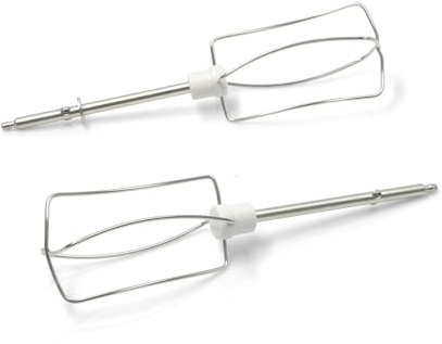 RYELDOM - Coppia Fruste per Sbattitore Elettrico – Compatibili con Tefal – Fruste in Acciaio Inox, Adattabili a Modelli Tefal - per codice XJ901301-989633 - SS-989633-901301